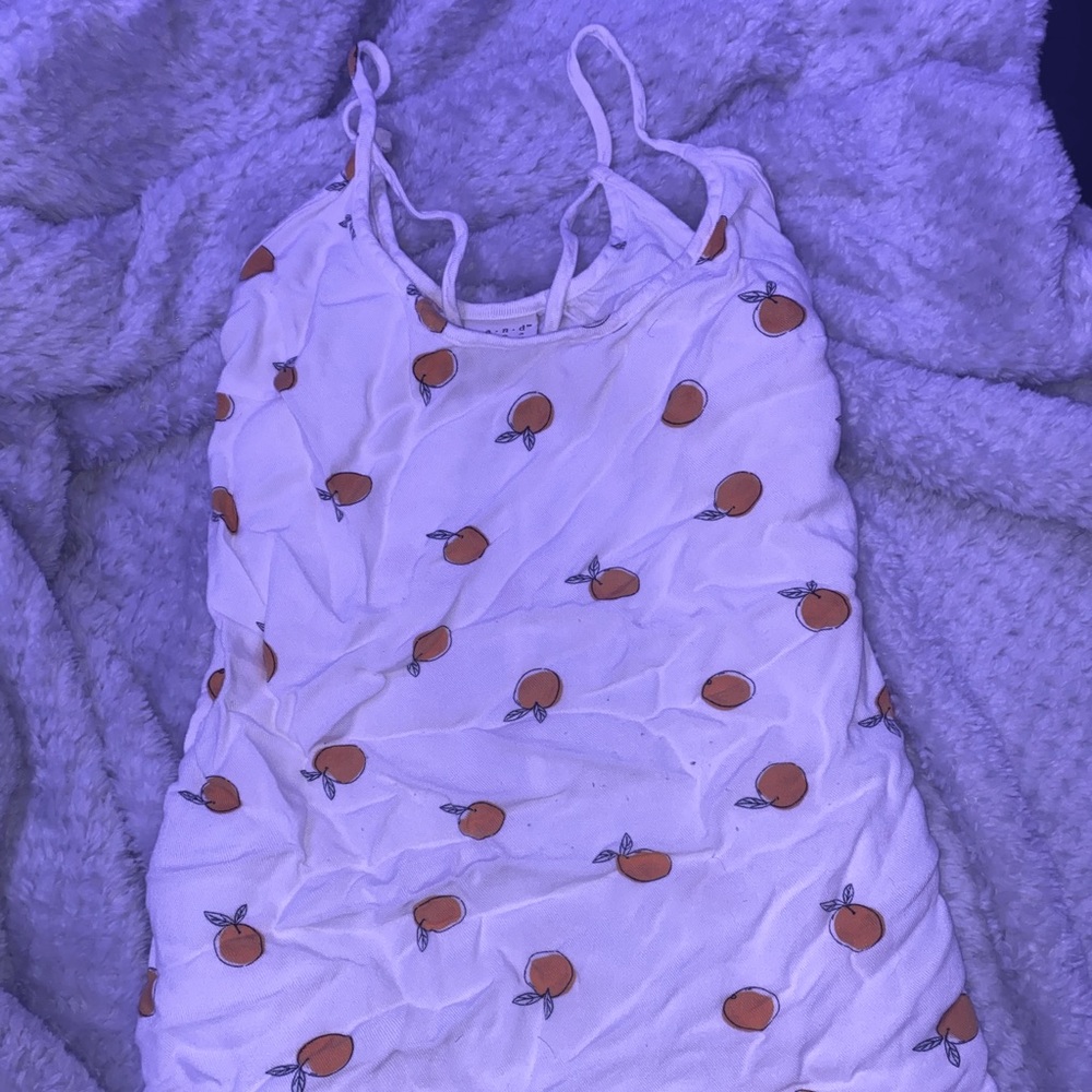 Fruit print cami top